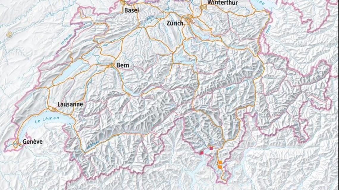 In der Schweiz sind nur sehr wenige Nachweise im Tessin bekannt. Stand 2023