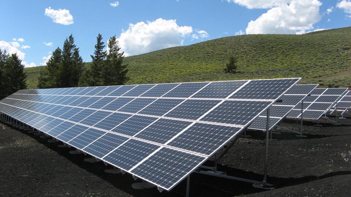 Freiflächen-Photovoltaikanlage